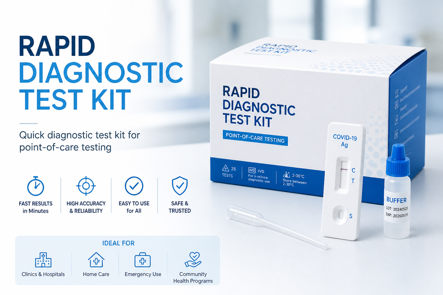 Orange Test Kit Orange Healthcare